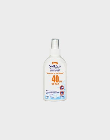 safesea spf40 spray 4oz bottle